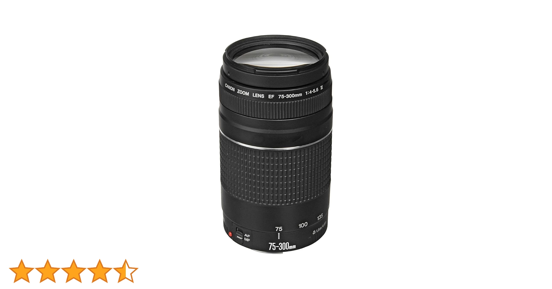 Amazon.co.jp: Canon EF 75 – 300 mm f / 4 – 5.6 III望遠ズームレンズ